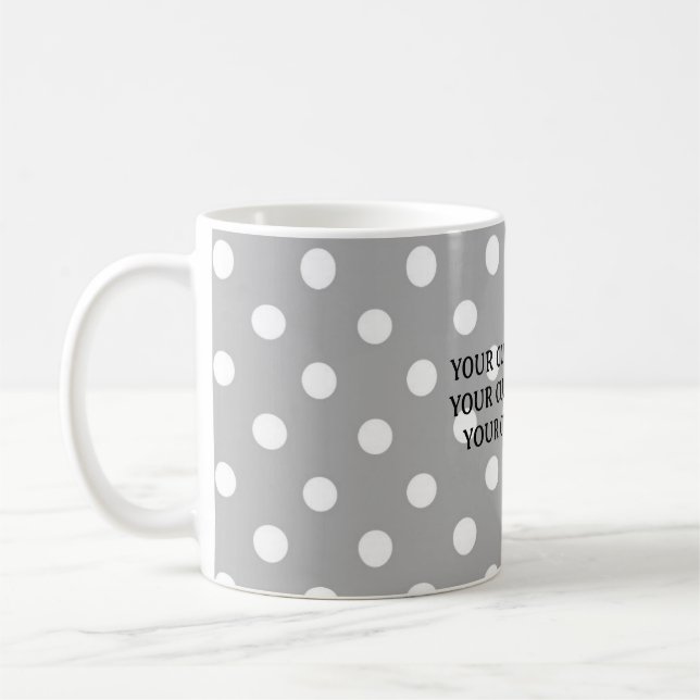 Skapa Personlig för egen Anpassningsbar Kaffemugg (Vänster)