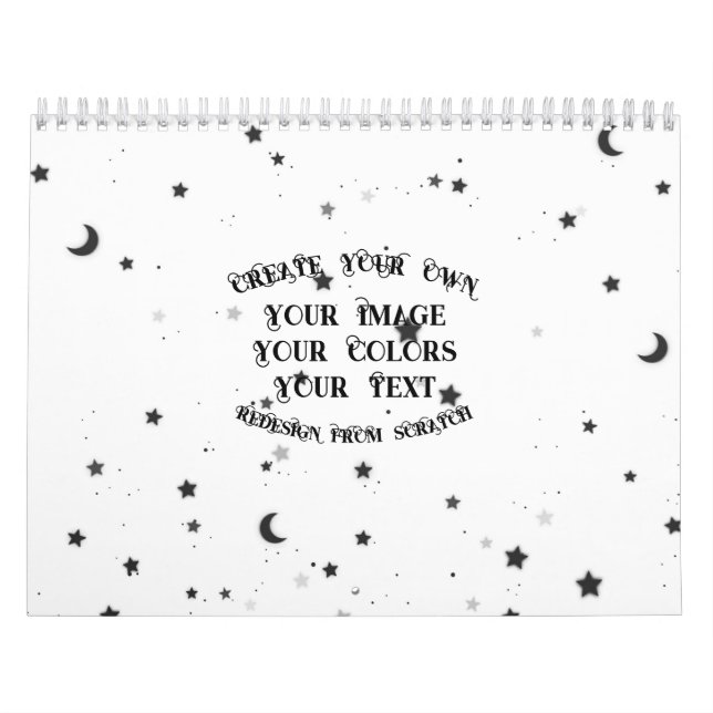 Skapa Personlig för egen Anpassningsbar Kalender (Omslag)