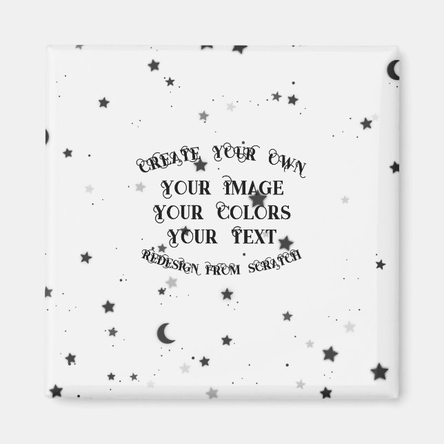 Skapa Personlig för egen Anpassningsbar Magnet (Framsidan)