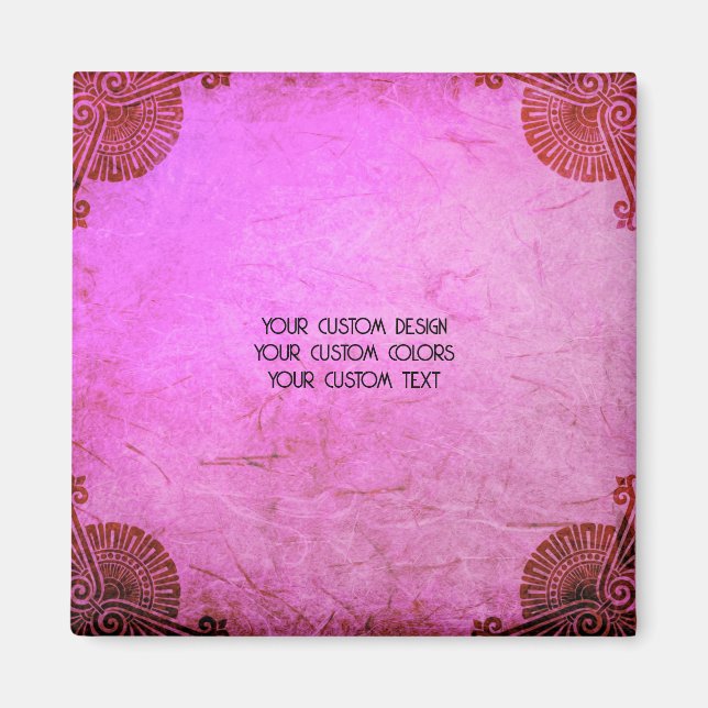 Skapa Personlig för egen Anpassningsbar Magnet (Framsidan)