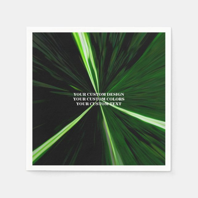 Skapa Personlig för egen Anpassningsbar Pappersservett (Framsidan)