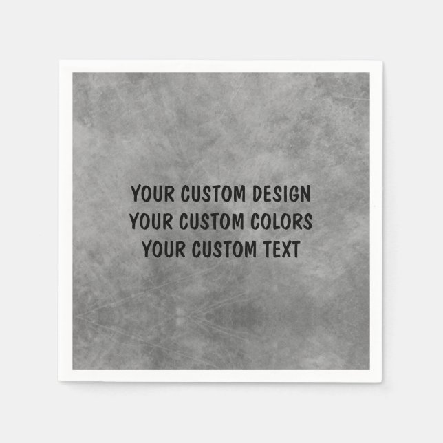 Skapa Personlig för egen Anpassningsbar Pappersservett (Framsidan)