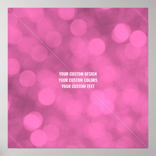 Skapa Personlig för egen Anpassningsbar Poster (Framsidan)