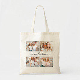 Skapa Personlig Fotokollage Maid of honor Tygkasse