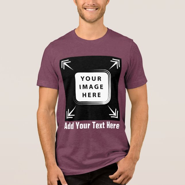 Skapa Personliger för egna Anpassningsbar T Shirt (Framsida)