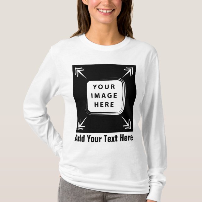 Skapa Personliger för egna Anpassningsbar T Shirt (Framsida)