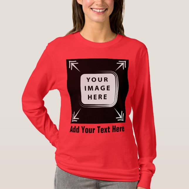 Skapa Personliger för egna Anpassningsbar T Shirt (Framsida)