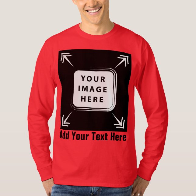 Skapa Personliger för egna Anpassningsbar T Shirt (Framsida)