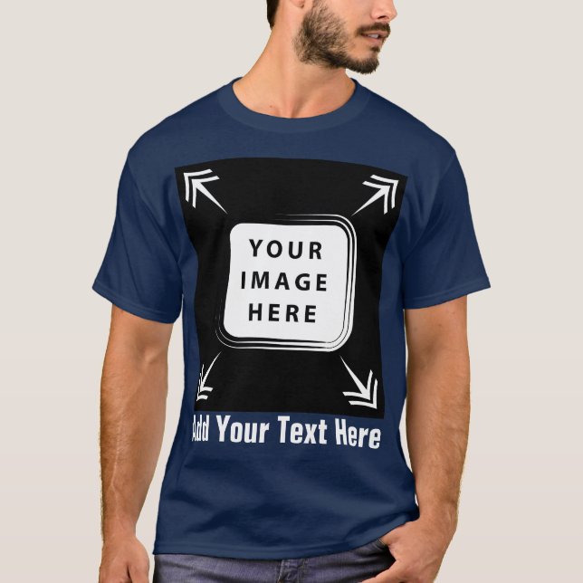 Skapa Personliger för egna Anpassningsbar T Shirt (Framsida)
