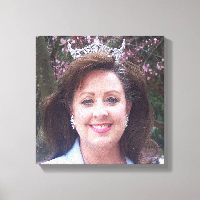 Skapa Porträtt 12 x 12 Kanvastryck (Framsida)