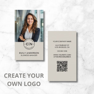 Skapa Professionell för egen Logotyp Visitkort