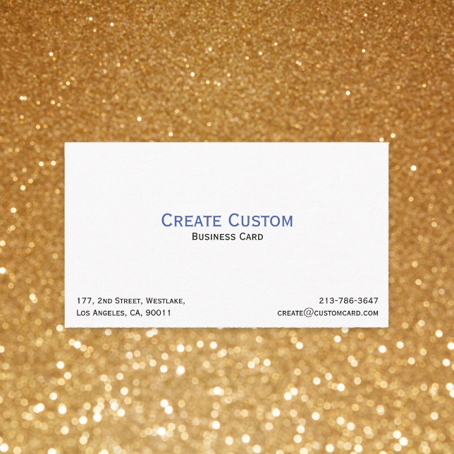 Skapa Professionellen för Personlig för egen Anpas Visitkort (Create Your Own Custom Personalized Professional Business Card)