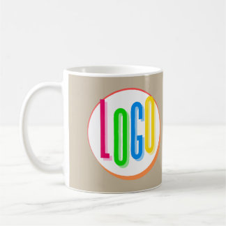 SKAPA PROTOTYP FÖR EGEN ROUND LOGOTYP KAFFEMUGG