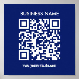 Skapa QR-kod omedelbart   Modern enkel design Poster