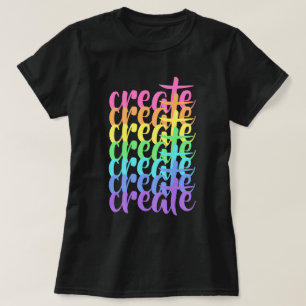 "Skapa" Rainbow Women's T-Shirt