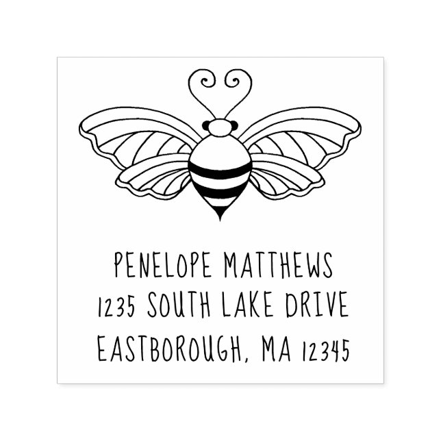 Skapa Returadressen för din egen Anpassningsbar Självfärgande Stämpel (Design)