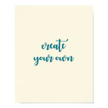 Skapa Roligten för egen Fab- Poster