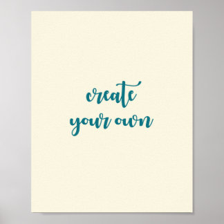 Skapa Roligten för egen Fab- Poster