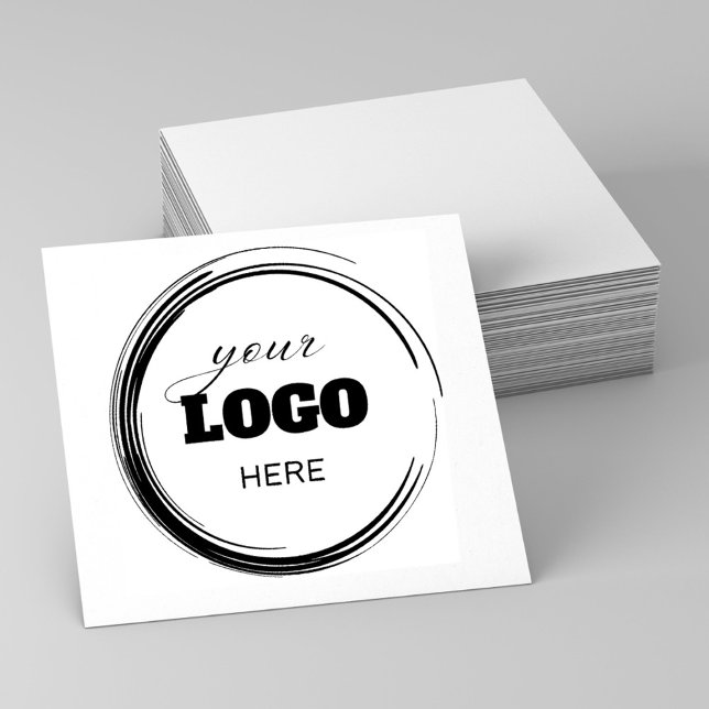 Skapa Round Modern Anpassningsbar Logotyp Company Stämpel (Skapare uppladdad)