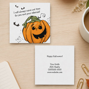 Skapa Tid för Dina Referenser Halloween Anteckningskort