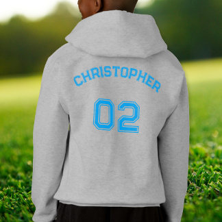 Skapa Tonåring Småbarn Kids Boy Namn Jersey Number T Shirt