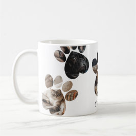 Skapa Trendiget Pet Photo Phrase Anpassningsbar Ca Kaffemugg