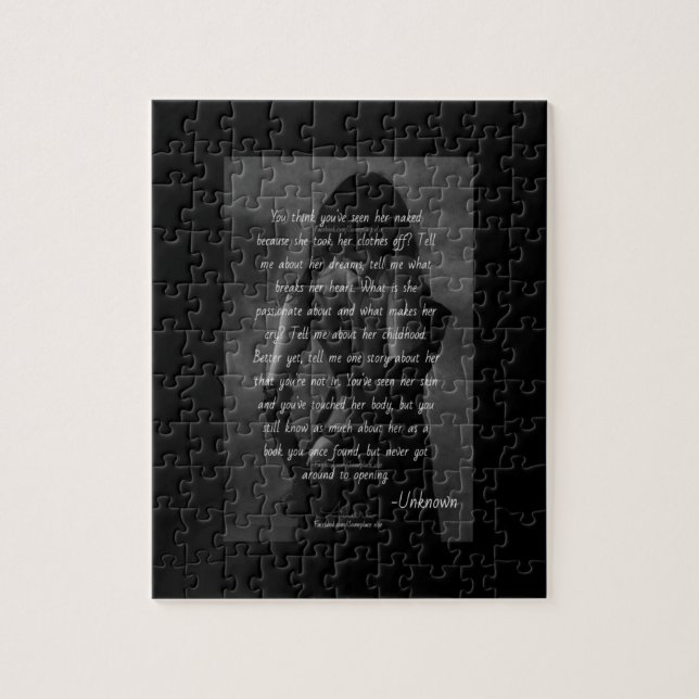 Skapa tyst citationstecken pussel (Vertikal)