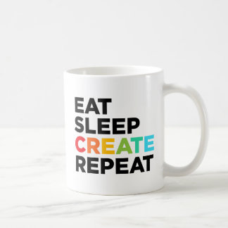 Skapa Upprepa viloläge Kaffemugg