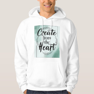 Skapa utifrån hjärtat 2 hoodie
