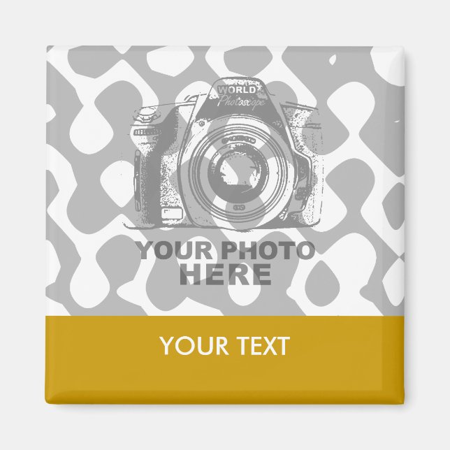 Skapa Vågrät för egna kvadratiska magneter (Framsidan)