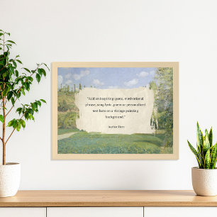Skapa Vintagen för egen offertfärg Poster