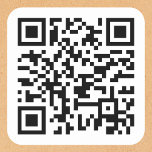 Skapa webbadressen för din egen Anpassningsbar QR- Fyrkantigt Klistermärke<br><div class="desc">Skapa din egen anpassningsbar, personlig, enkel, coola, modern, snyggt, minimalistisk, hasselfri, lättåtkomlig, företagskoncernorganisations webbplats adress URL QR-kod-fyrkantiga klistermärken. Om du vill anpassa dig skriver du bara webbplatsen adress för företag/företag/småföretag/bröllop, och QR-kodgeneratorn skapar automatiskt den skannbara QR-kod som är länkad till webbplatsen på dekalen. När du lägger till/utformar kan du se...</div>