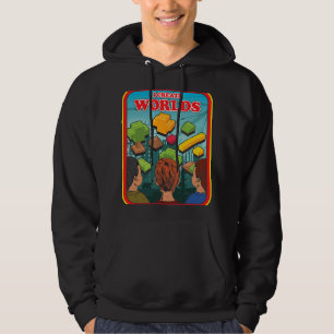 Skapa Worlds Master Builder Ingenjör Construction Hoodie