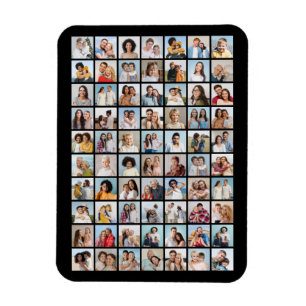 Skapa Youir Own 70 Photo Collage Magnet