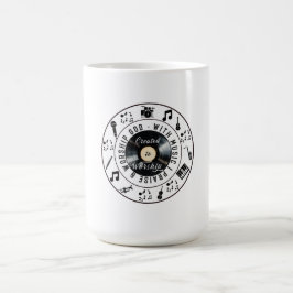 Skapad för att tillbe kaffemugg