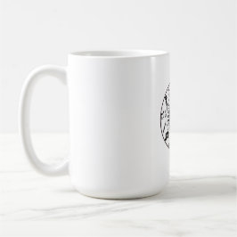 Skapad för att tillbe  kaffemugg