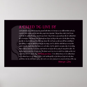 Skapad för Live By Poster