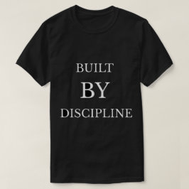 Skapad genom disciplin Motiverande textdesign T-Sh T Shirt