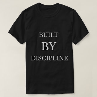 Skapad genom disciplin Motiverande textdesign T-Sh T Shirt