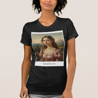 Skapad i Kärlek Gudomligt Ursprung Konst T Shirt