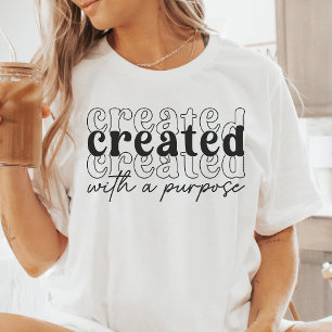 Skapad med ett Syfte T Shirt