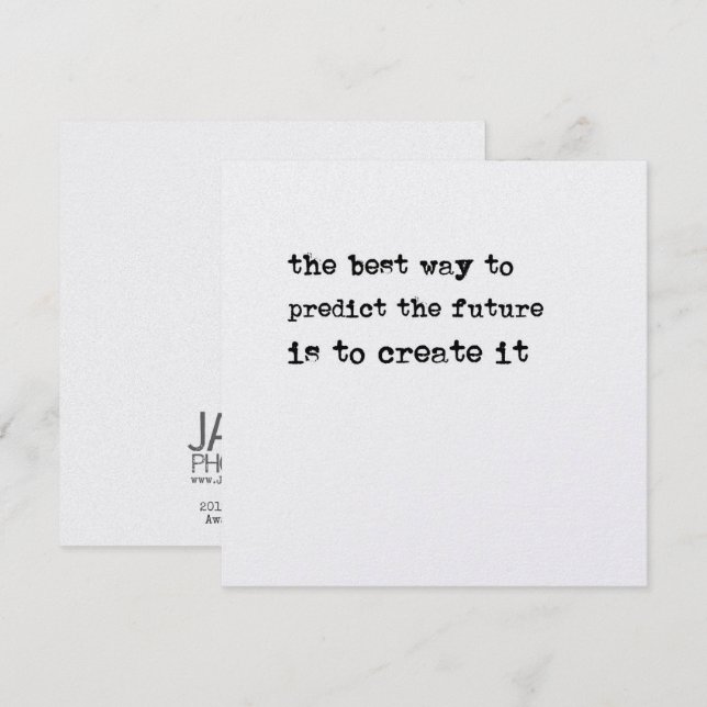 SKAPANDE 5,25 x 5,25 kort (Fram/baksida)