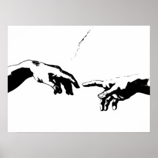 Skapande av Adam Poster