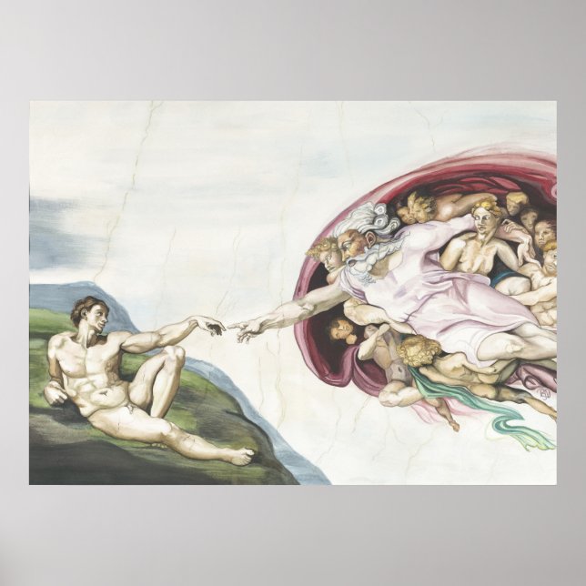 Skapande av Adam Poster (Framsidan)