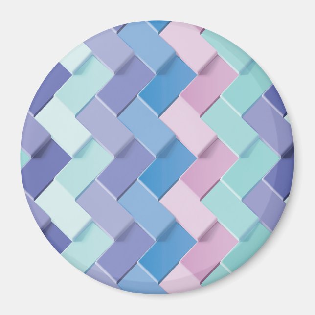 Skapande av nytt Mönster 3 Magnet (Framsidan)