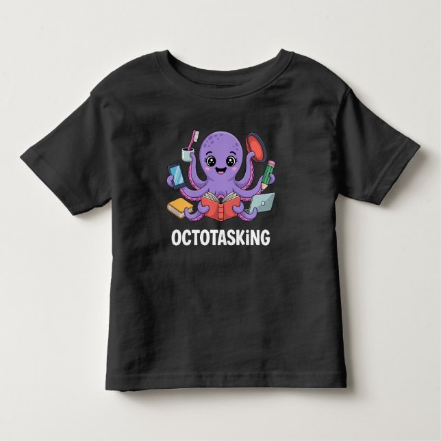 Skapande av oktalfunktioner i fleruppgiftsläge t shirt (Framsida)