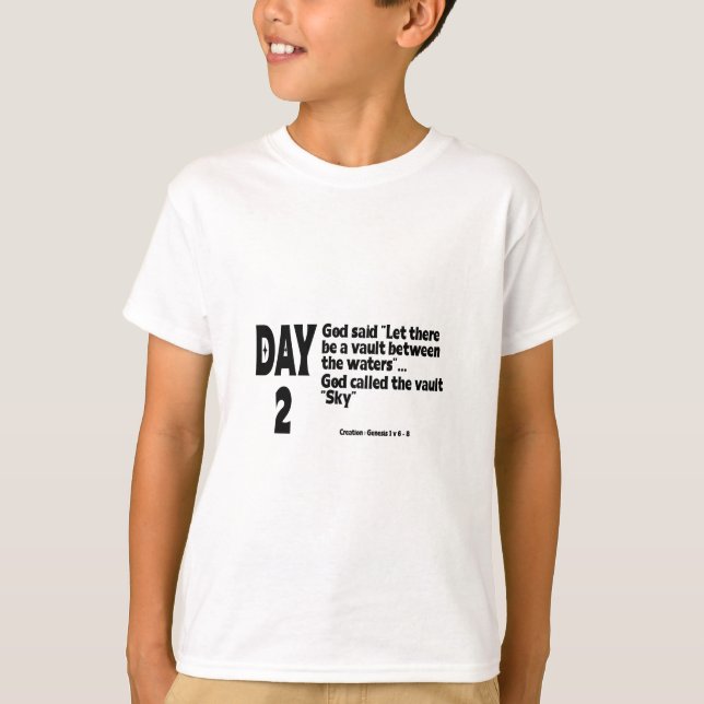 SKAPANDE: DAG 2 T SHIRT (Framsida)