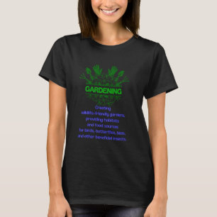 - Skapande djurvänliga trädgårdar T Shirt