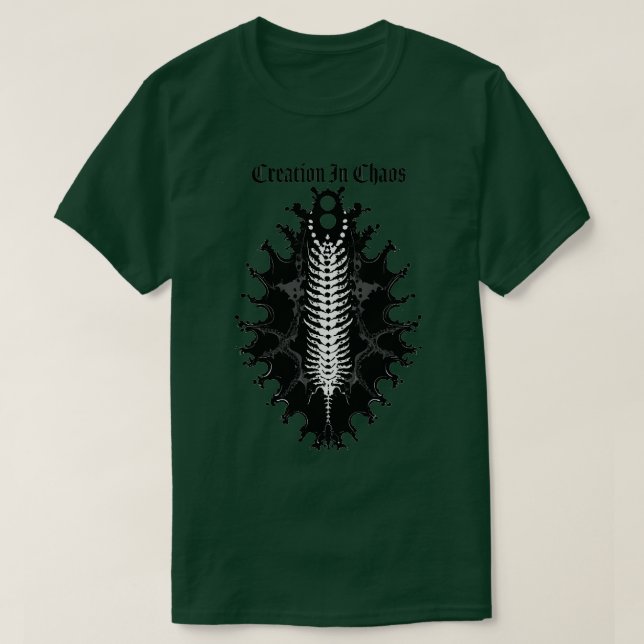 Skapande i Chaos Centipede TShirt T Shirt (Design framsida)