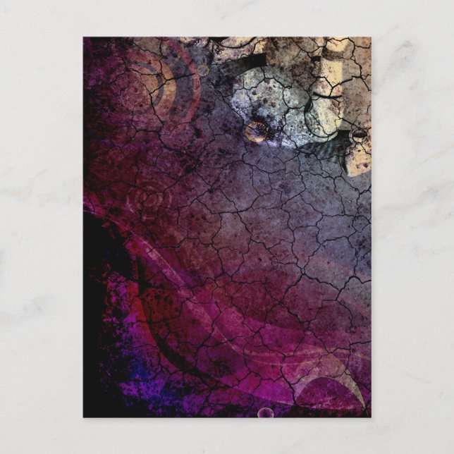 Skapande i Cyberpunk Vykort (Framsida)